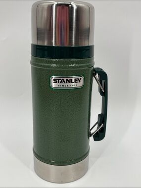 Stanley Dark Green Stainless-Top Vacuum Bottle 24oz